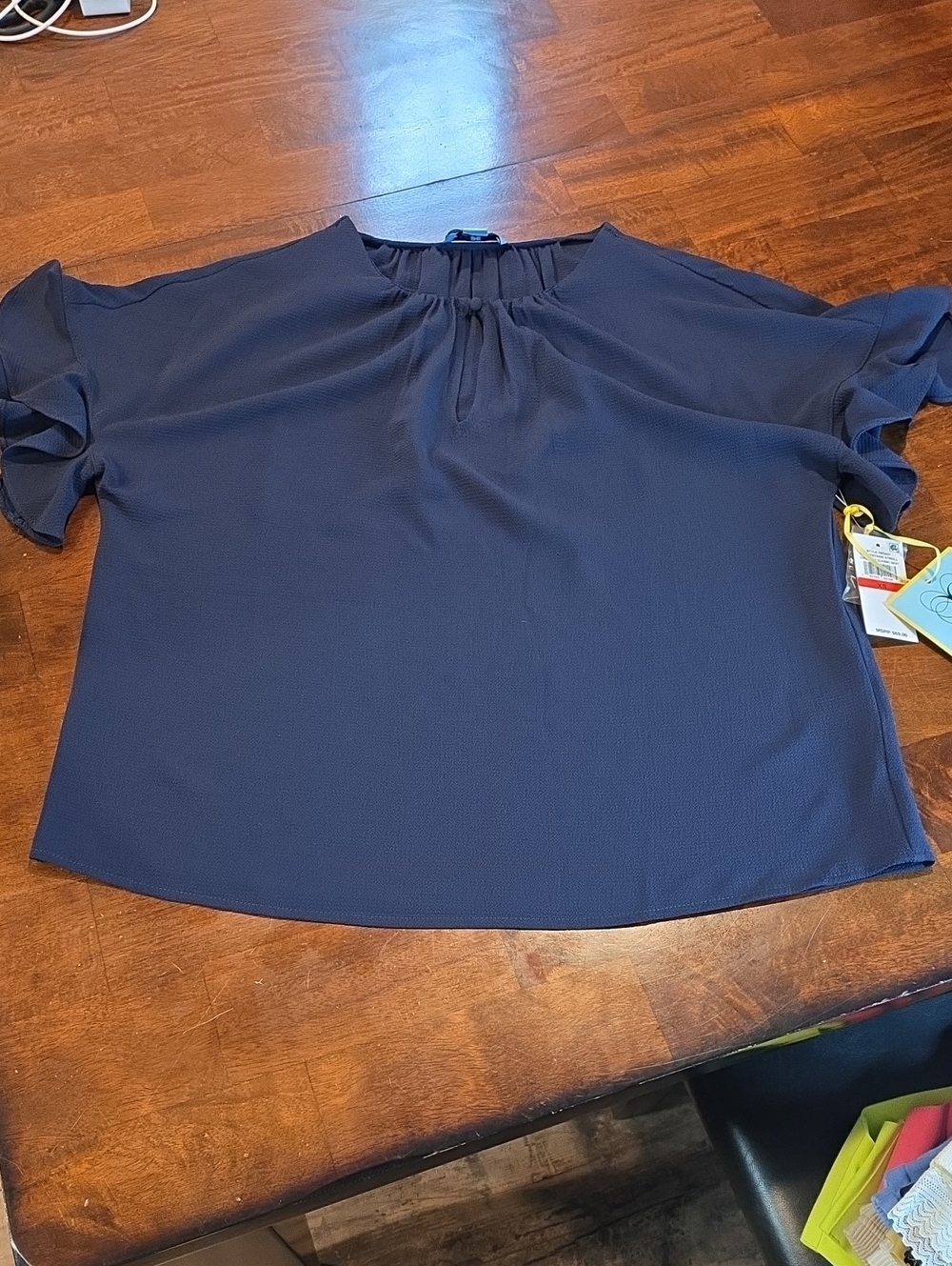 CeCe Ruffle Sleeve Blouse